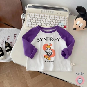 Cartoon Long Sleeve T-shirt for Kids