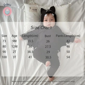 Halloween Bat Baby Clothing Set