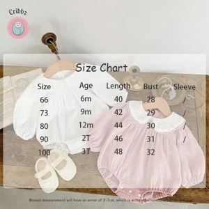 Sweet Princess Lace Collar Romper for Girls