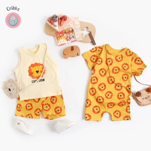 Cute Animal Summer Clothing Set for Toddlers