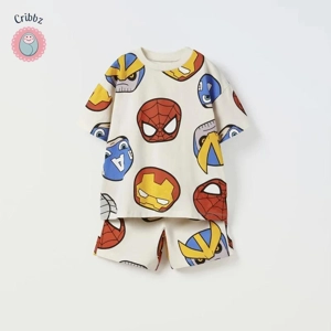 Casual Mickey T-Shirt and Shorts Set