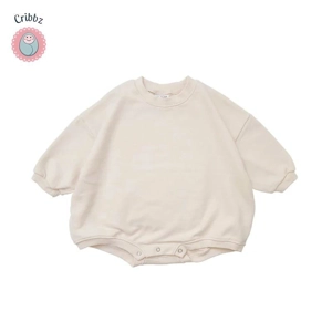 Soft Cotton Baby Romper Long Sleeve Jumpsuit