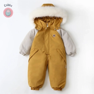 Warm Waterproof Winter Ski Suit for Kids