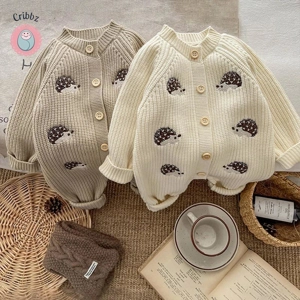 Cute Animal Embroidery Baby Rompers