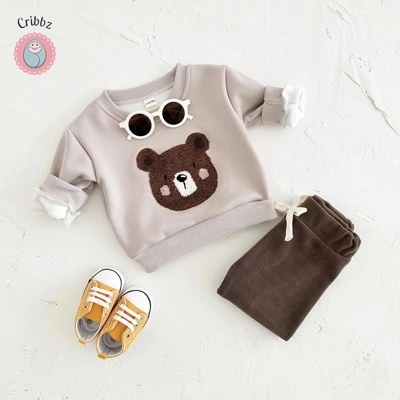 Winter Baby Boys Girls Clothes Set title=