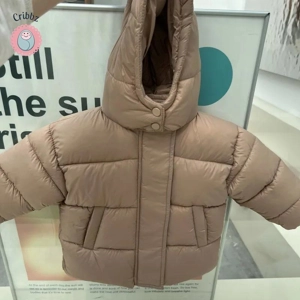 Kids Winter Parka with Fur Hood