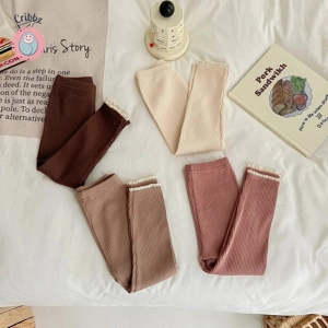 Milancel Lace Toddler Leggings for Girls