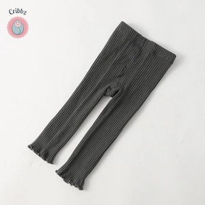 Knitted Candy Color Toddler Leggings