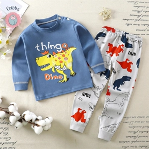 Kids Cartoon Pajamas Set for Boys and Girls
