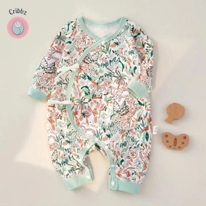 Newborn Baby Cartoon Romper Jumpsuit