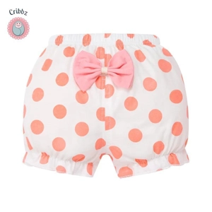 Cotton Baby Girl Stripe Bow Panties