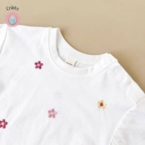 Summer Floral Baby Cotton Romper