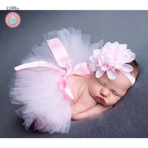 Baby Girl Crochet Princess Dress Set