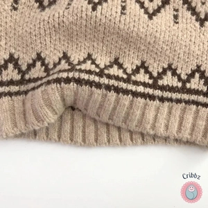 Warm Knit Waistcoat for Kids