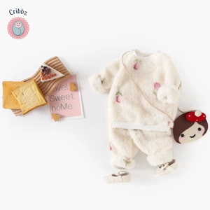 Warm Fleece Kids Winter Outfit Set