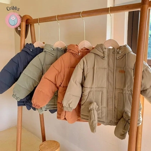 Thick Warm Kids Hoodie Parka Coat