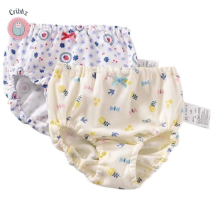 Cute Baby Cotton Training Pants Set