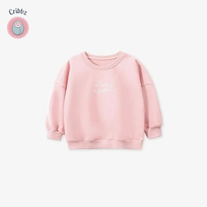 Autumn Casual Kids Waffle Clothing Set