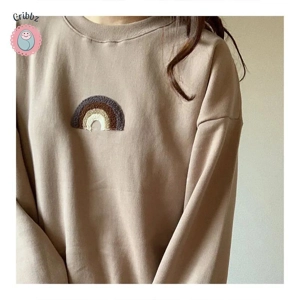 Rainbow Matching Mother Daughter Hoodie Set