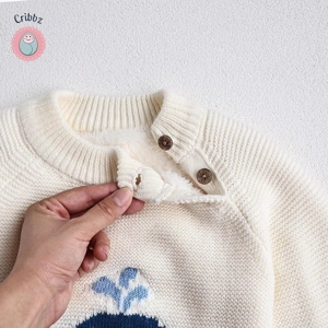 Cozy Animal Knit Pullover for Kids