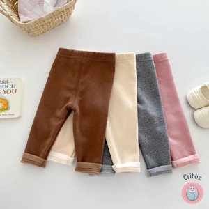 Cozy Thicker Fleece Leggings for Children