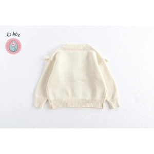 Autumn Knitted Cardigan for Baby Girls