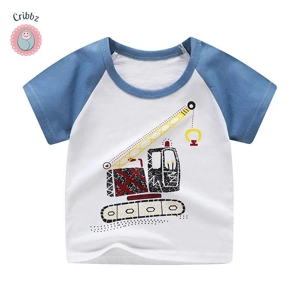 Kids Summer Cartoon T-Shirt for Boys and Girls