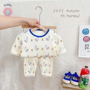 Baby Cartoon Clothes Set Winter