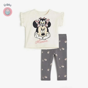 Minnie Print Toddler Clothing Set
