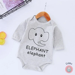 Cotton Newborn Long Sleeve Romper