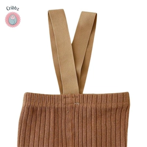 Pudcoco Baby Girl Ribbed Leggings Set