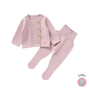 Toddler Girls Autumn Winter Knitwear Set