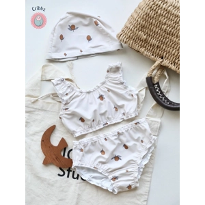 Cute Girls Princess Beach Swimwear Bikini