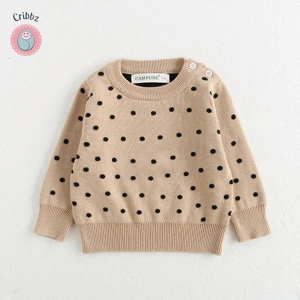 Classic Stripe Knitted Baby Sweatshirt