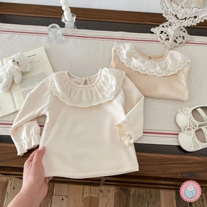 Baby Girl Lace Collar Undershirt