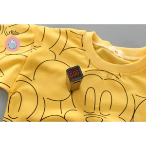 Disney Mickey Long Sleeve Pullover Sweatshirt