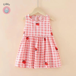 Cribbz Summer Princess A-Line Cotton Dress