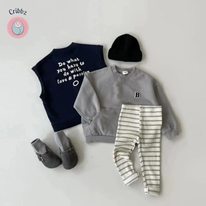 Baby Cotton Striped Leggings for Kids