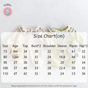 Girls Embroidered Doll Collar Hoodie Set