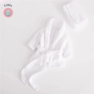 Adorable Newborn Photography Bathrobe Outfit