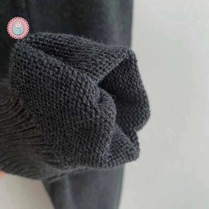 Knitted Baby Overall Sweater Pants 0-2Y