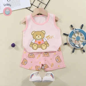 Cribbz Summer Kids Cotton Clothing Set