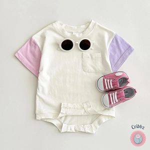 Cotton Baby Triangle Romper Jumpsuit