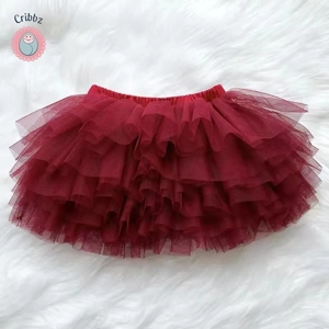 Fluffy 6-Layer Girls Ballet Tutu Skirt