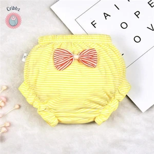 Soft Cotton Bow Girls Toddler Underwear