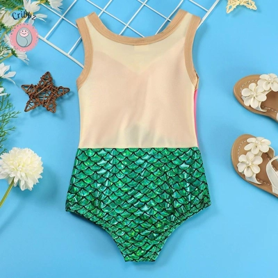 Princess Charm Kids Two-Piece Beach Swimsuit title=