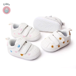 Meckior Non-slip Toddler Shoes with Embroidery