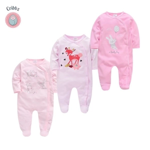 Soft Cotton Baby Sleepers and Rompers