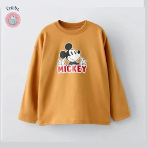 Cartoon Pattern Long Sleeve T-Shirt for Boys