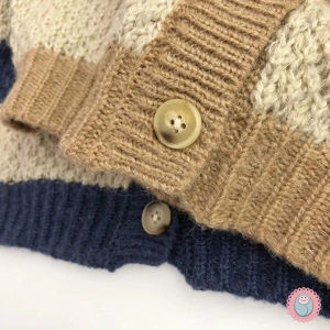 {MILANCEL Kids Knit Cardigan Sweater